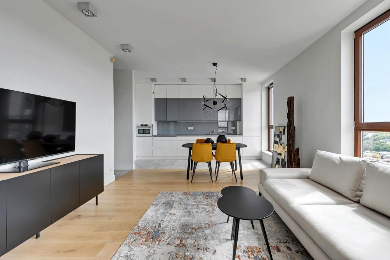 Sea Towers Apartment Gdynia Bagian luar foto