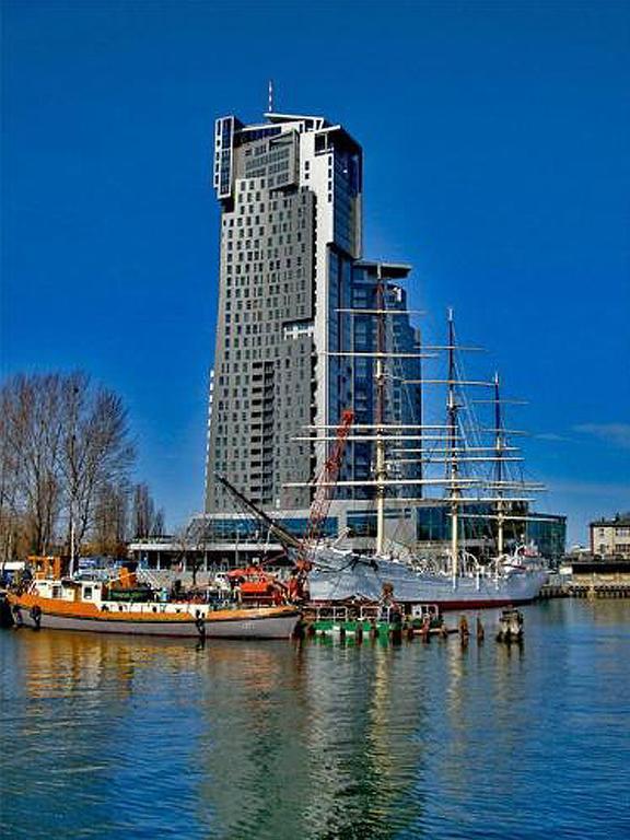 Sea Towers Apartment Gdynia Bagian luar foto