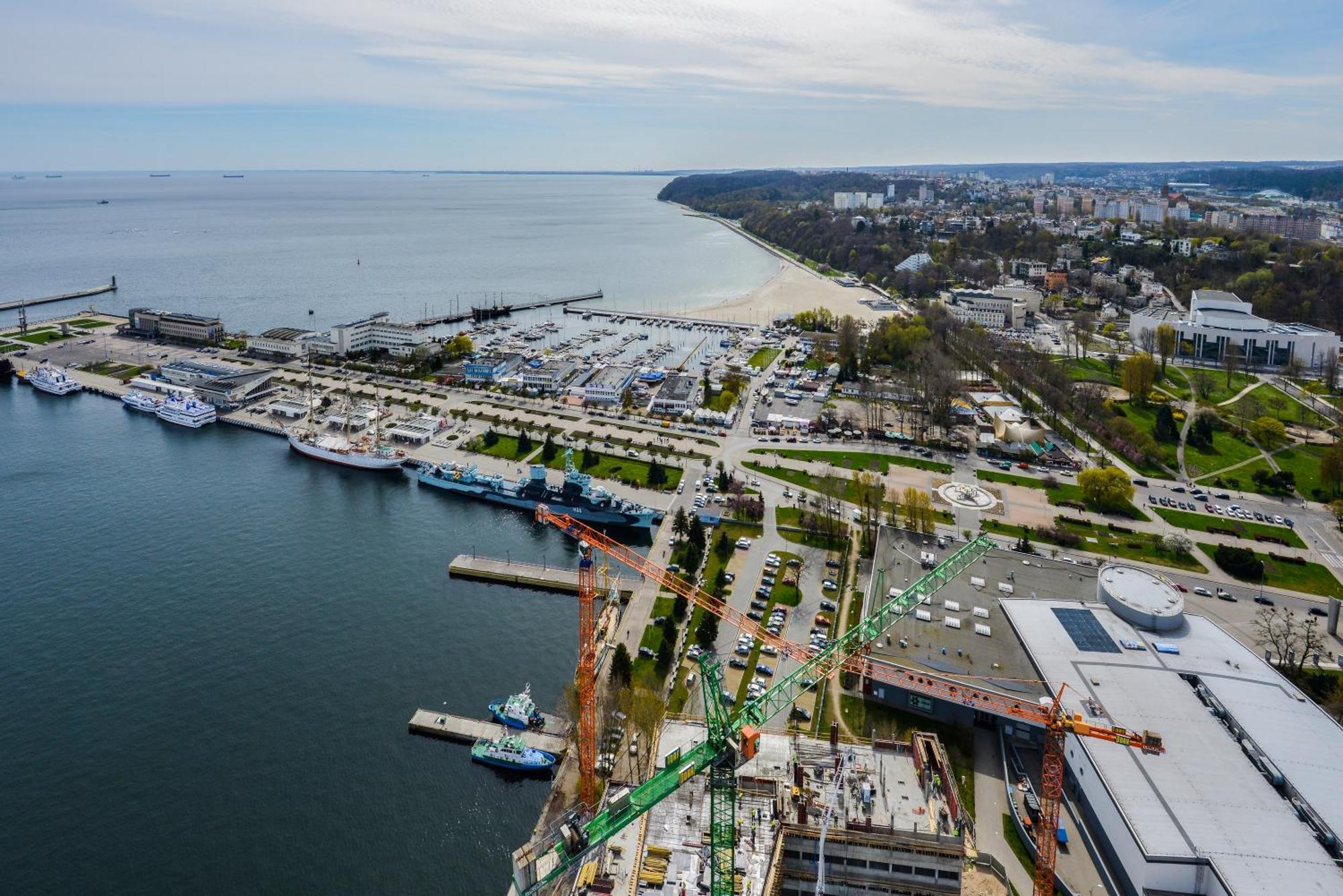 Sea Towers Apartment Gdynia Bagian luar foto