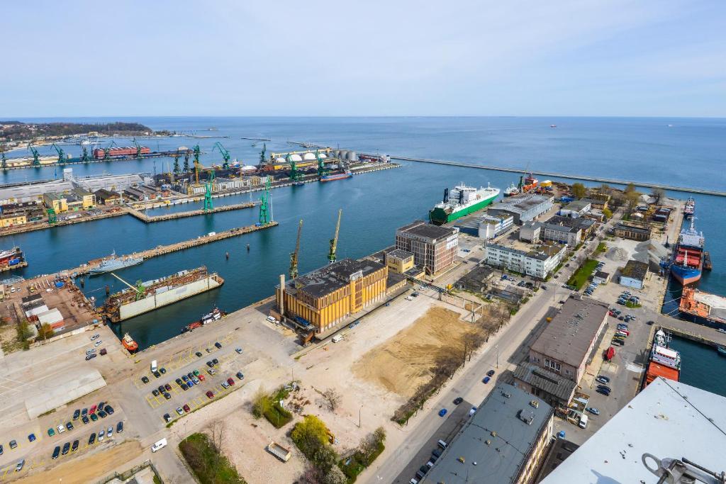 Sea Towers Apartment Gdynia Bagian luar foto